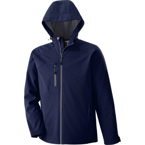 Men's Prospect Two-Layer Fleece Bonded Soft Shell Hooded ...