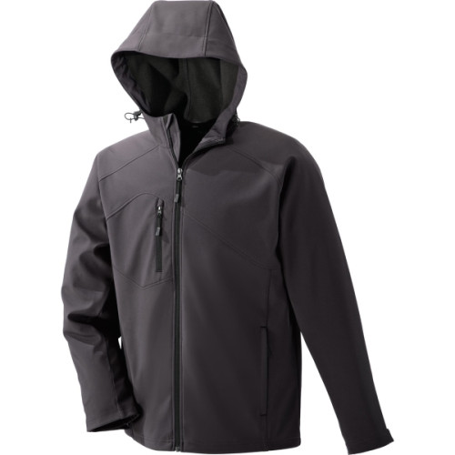 Men's Prospect Two-Layer Fleece Bonded Soft Shell Hooded ...