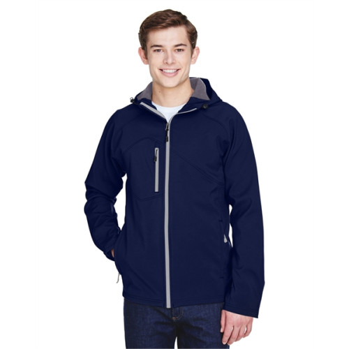 Men's Prospect Two-Layer Fleece Bonded Soft Shell Hooded ...