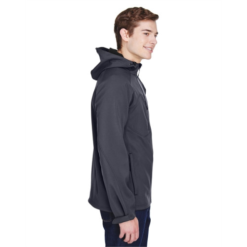Men's Prospect Two-Layer Fleece Bonded Soft Shell Hooded ...