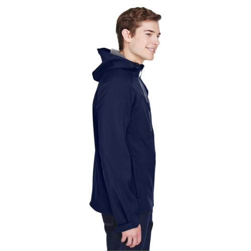 Men's Prospect Two-Layer Fleece Bonded Soft Shell Hooded ...