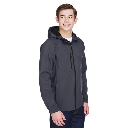 Men's Prospect Two-Layer Fleece Bonded Soft Shell Hooded ...