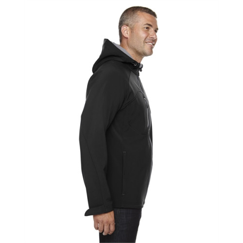 Men's Prospect Two-Layer Fleece Bonded Soft Shell Hooded ...