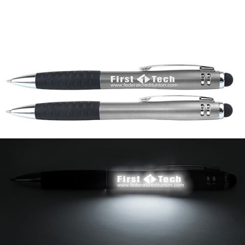 The Corona S Laser Logo Light Up Stylus Pen