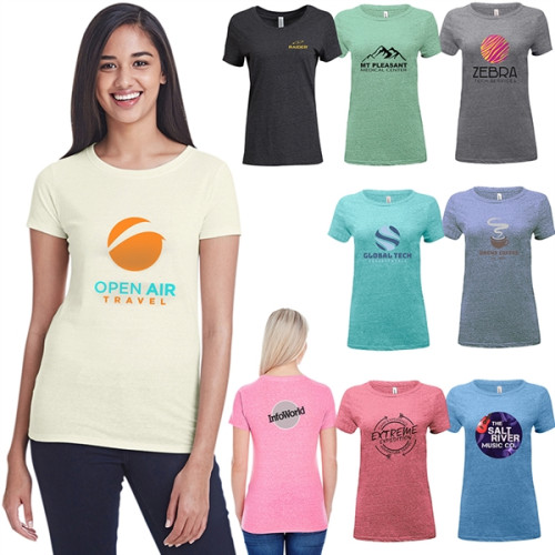 Ladies' Triblend Short-Sleeve T-Shirt