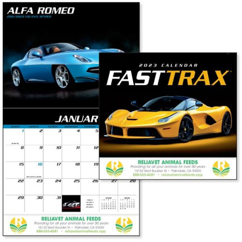 Fast Trax® Appointment Calendar - Stapled