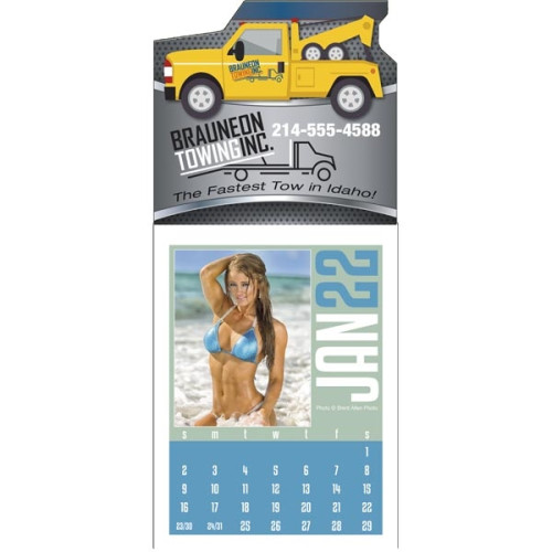 Full Color Stick Up, Swimsuit Grid 2023 Calendar