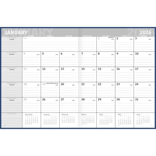 Triumph® Calendars Classic Monthly Planner