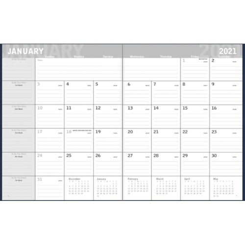 Triumph® Calendars Classic Monthly Planner