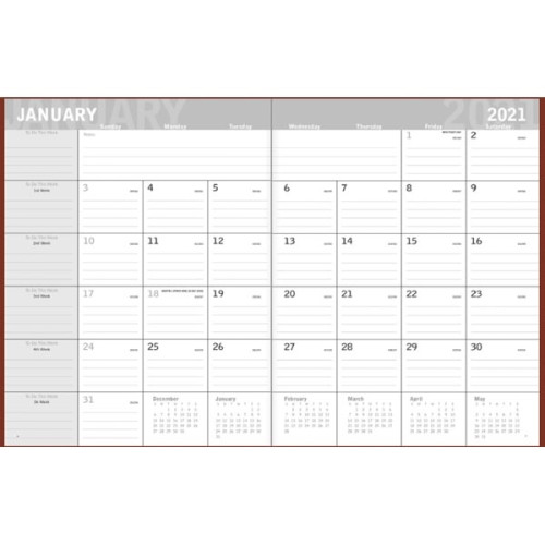 Triumph® Calendars Classic Monthly Planner