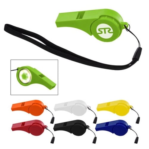 Safety Whistle With Light