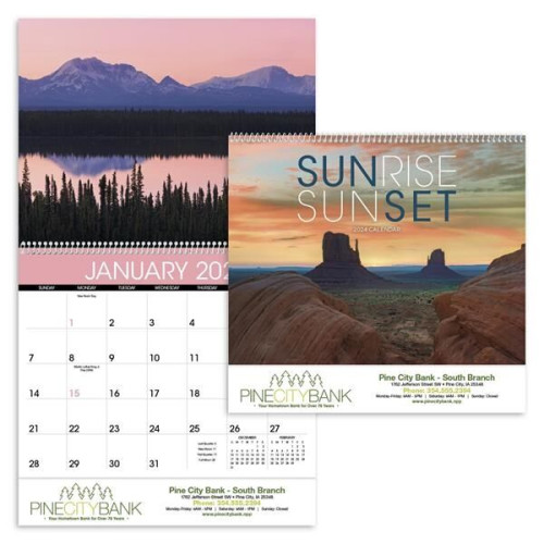 Triumph® Calendars Sunrise Sunset Calendar