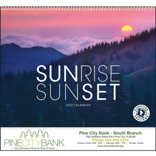Triumph® Calendars Sunrise Sunset Calendar