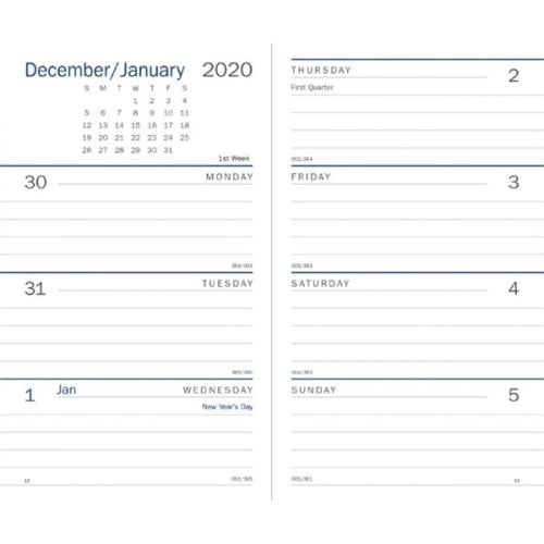 Standard Weekly Pocket Planner