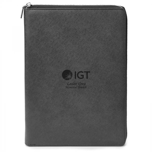 TOSCANO GENUINE LEATHER A4 SIZE  RFID PORTFOLIO