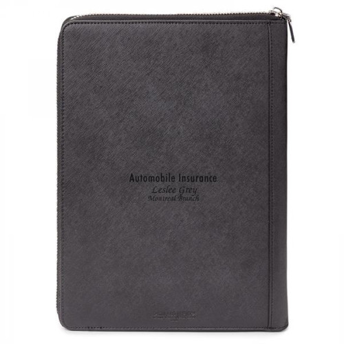 TOSCANO GENUINE LEATHER A4 SIZE  RFID PORTFOLIO
