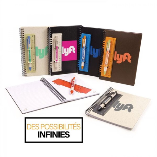 BAMBOO X COFFEE   RECYCLED JOURNAL/PEN COMBO