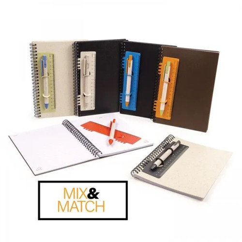 BAMBOO X COFFEE   RECYCLED JOURNAL/PEN COMBO