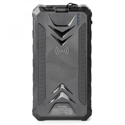 SUPER OFF-ROAD   12,000 mAh SOLAR WIRELESS POWER BANK INCLUD