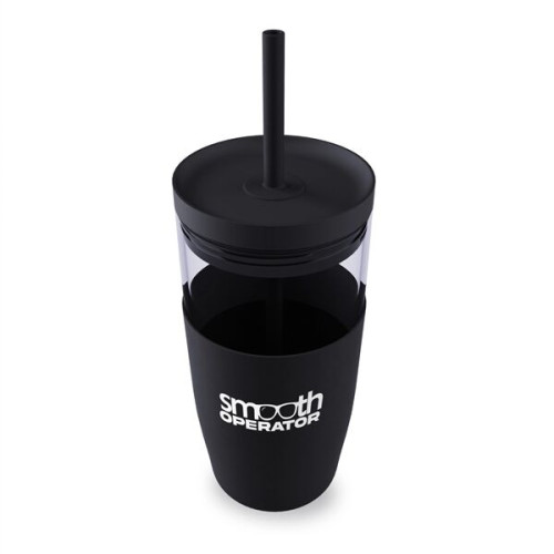 SMOOTH OPERATOR   530 ML  18 OZ BOROSILICATE GLASS TUMBLER