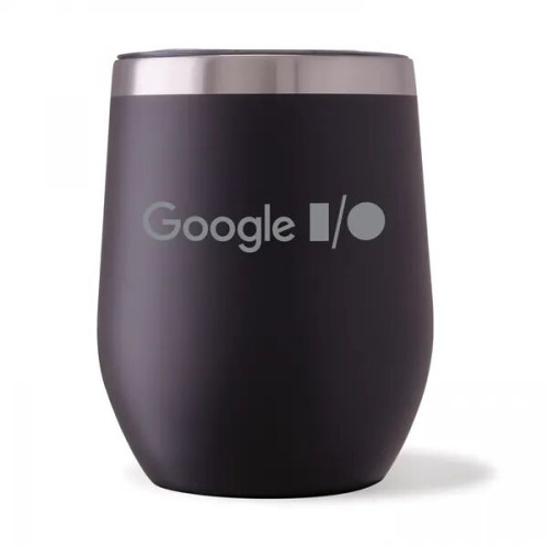 SMALL TALK METALLIC   300 ML  10 OZ STAINLESS STEEL STEMLESS