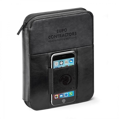 FABRIZIO   A5 ZIP JOURNAL WITH 5,000 mAh WIRELESS CHARGING P