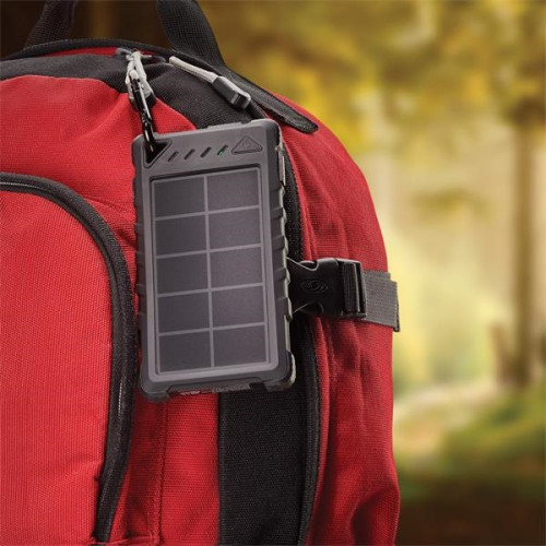 OFF-ROAD 8,000 mAh SOLAR POWER BANK INCLUDES UL CERTIFIED BA