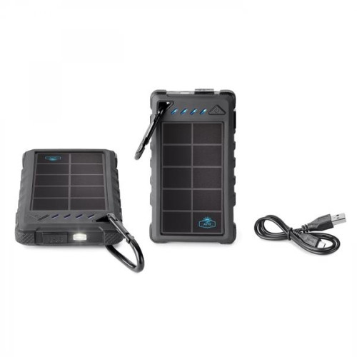 OFF-ROAD 8,000 mAh SOLAR POWER BANK INCLUDES UL CERTIFIED BA