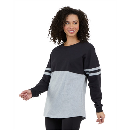 Ladies' Oversized Pom Pom Jersey Fleece