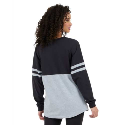 Ladies' Oversized Pom Pom Jersey Fleece