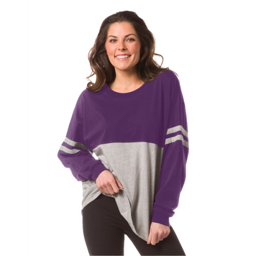 Ladies' Oversized Pom Pom Jersey Fleece