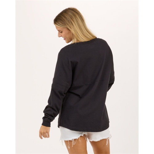 Ladies' Oversized Pom Pom Jersey Fleece