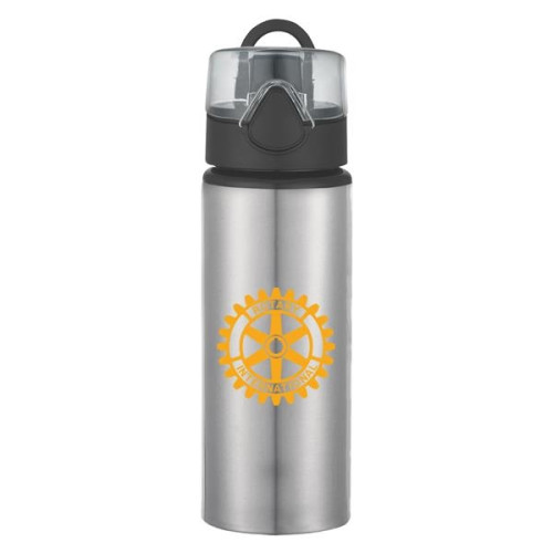 25 Oz. Aluminum Sports Bottle With Flip-Top Lid