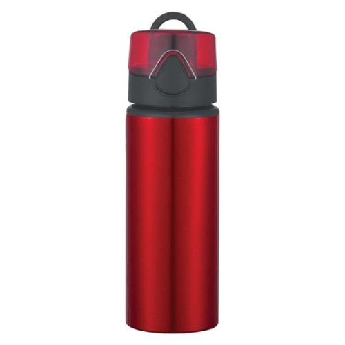 25 Oz. Aluminum Sports Bottle With Flip-Top Lid