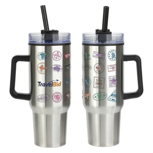 Outpost 40 oz Stainless Steel/Polypropylene Mug