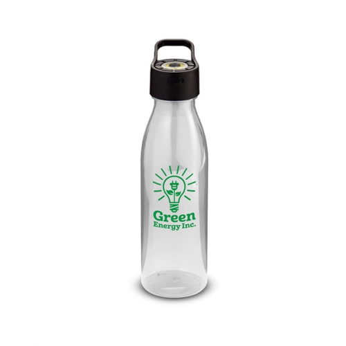 24oz Co-Polyester Water Bottle With Rechargeable Cob Ligh...