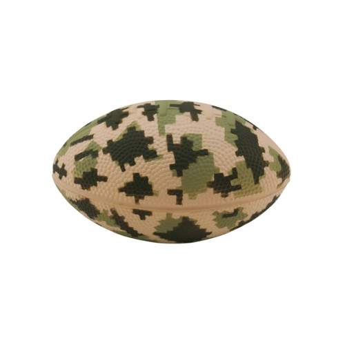 Digital Camo Football Stress Reliever