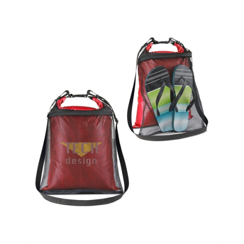 Mesh Water-Resistant Wet-Dry Bag