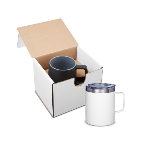 12oz Vacuum Insulated Coffee Mug With Handle In Mailer