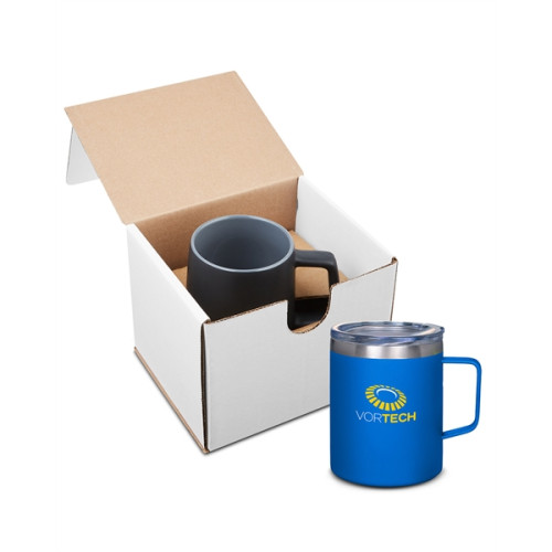 12oz Vacuum Insulated Coffee Mug With Handle In Mailer