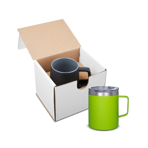12oz Vacuum Insulated Coffee Mug With Handle In Mailer