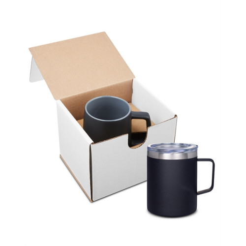 12oz Vacuum Insulated Coffee Mug With Handle In Mailer