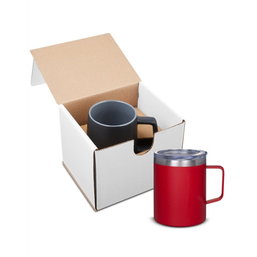 12oz Vacuum Insulated Coffee Mug With Handle In Mailer