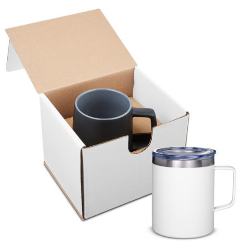 12oz Vacuum Insulated Coffee Mug With Handle In Mailer