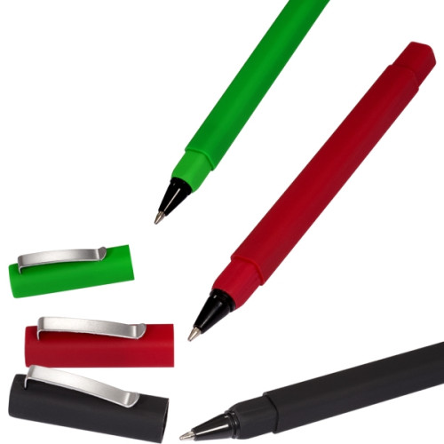 Rubberized Square Pen