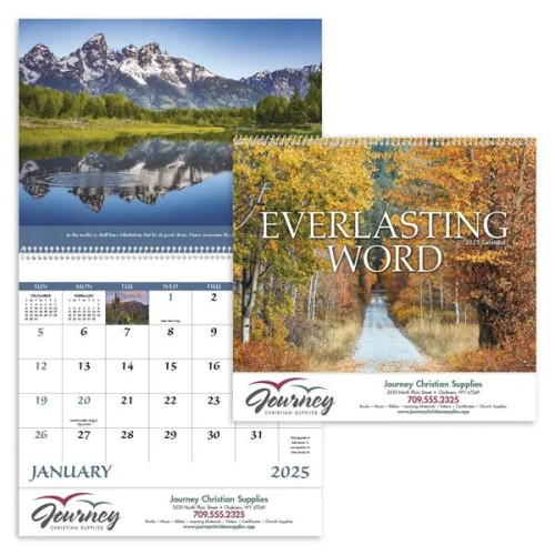 Everlasting Word without Funeral Planner - Spiral