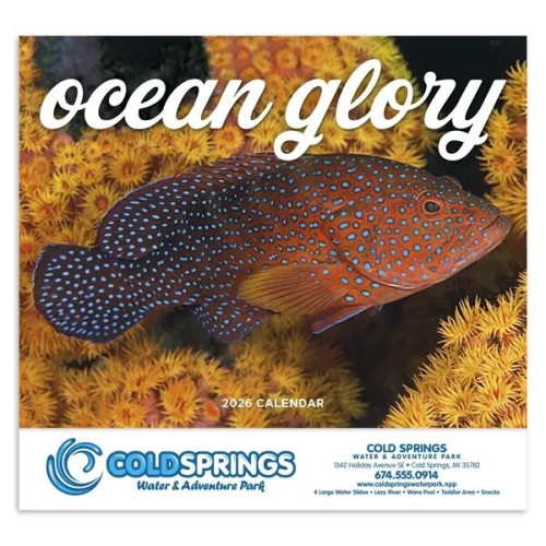 Good Value™ Ocean Glory - Stapled Calendar