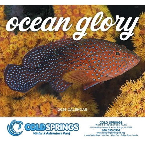 Good Value™ Ocean Glory - Stapled Calendar