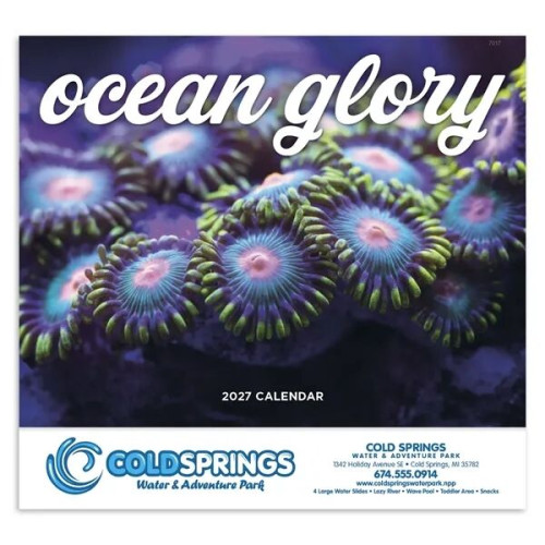 Good Value™ Ocean Glory - Stapled Calendar