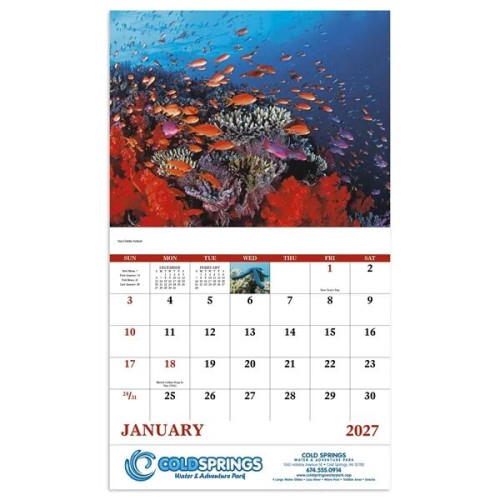 Good Value™ Ocean Glory - Stapled Calendar